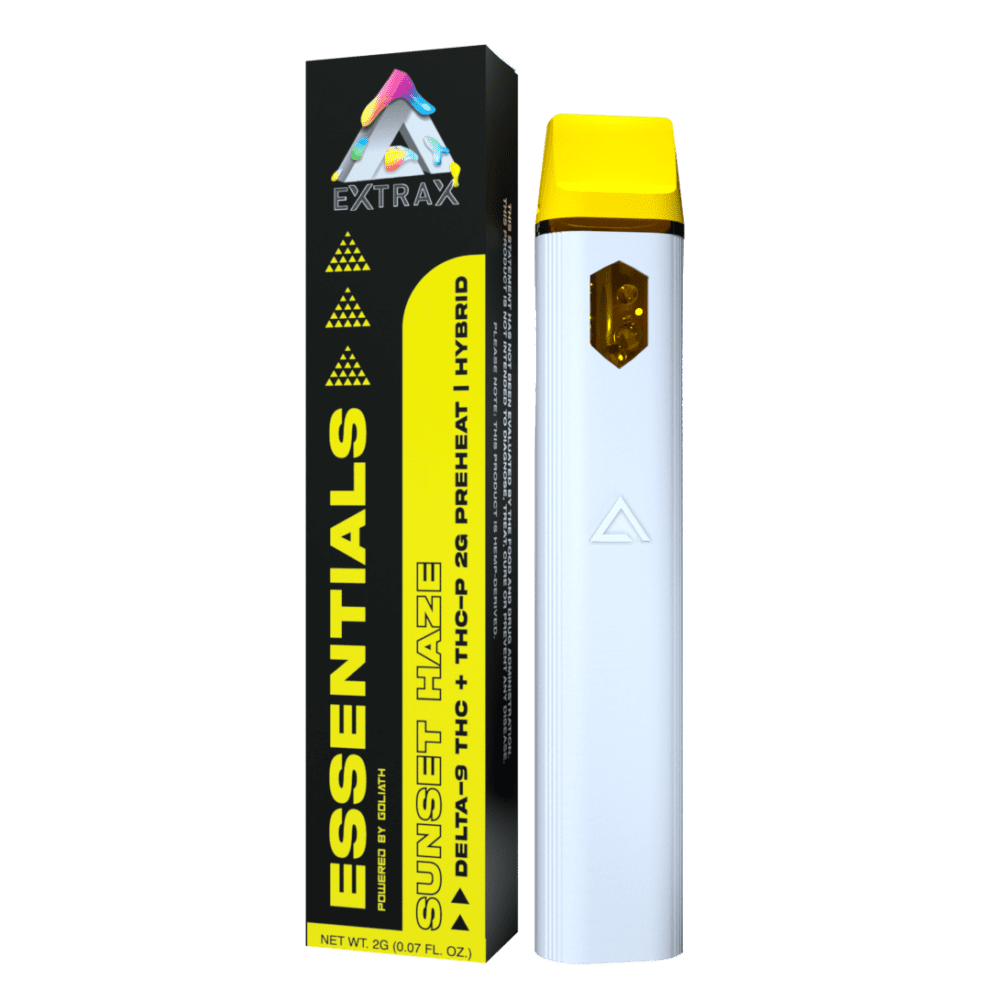 Delta Extrax "The Essentials" Delta 9 THC + THC-P 2G Disposable