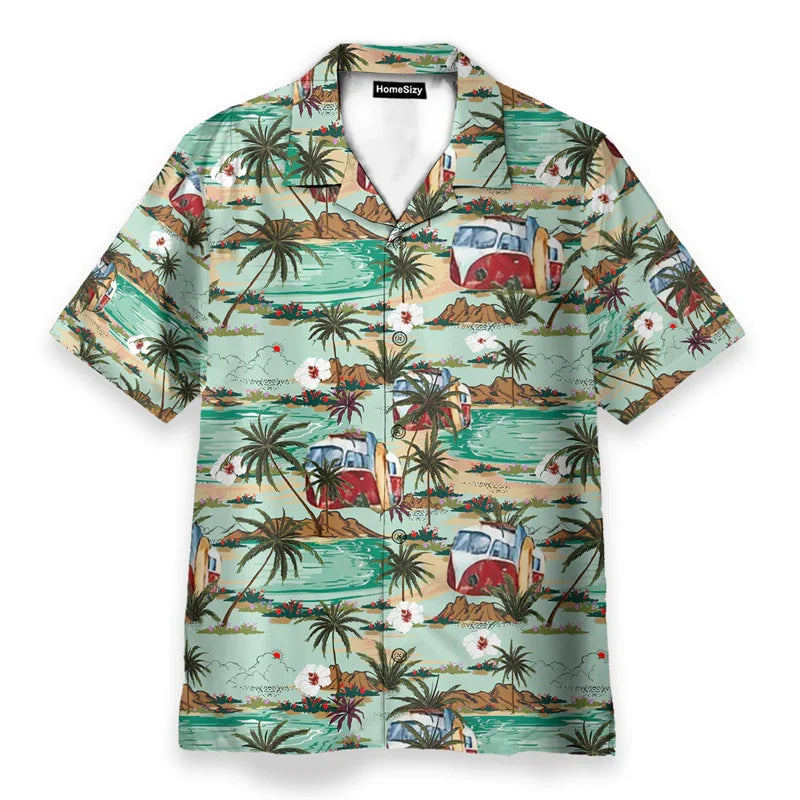 Hippie Logo Theme Summer Shirts Men Women Psychedelic Mushroom Personality Streetwear Button Shirts Hip Hop Fashion Blouse New