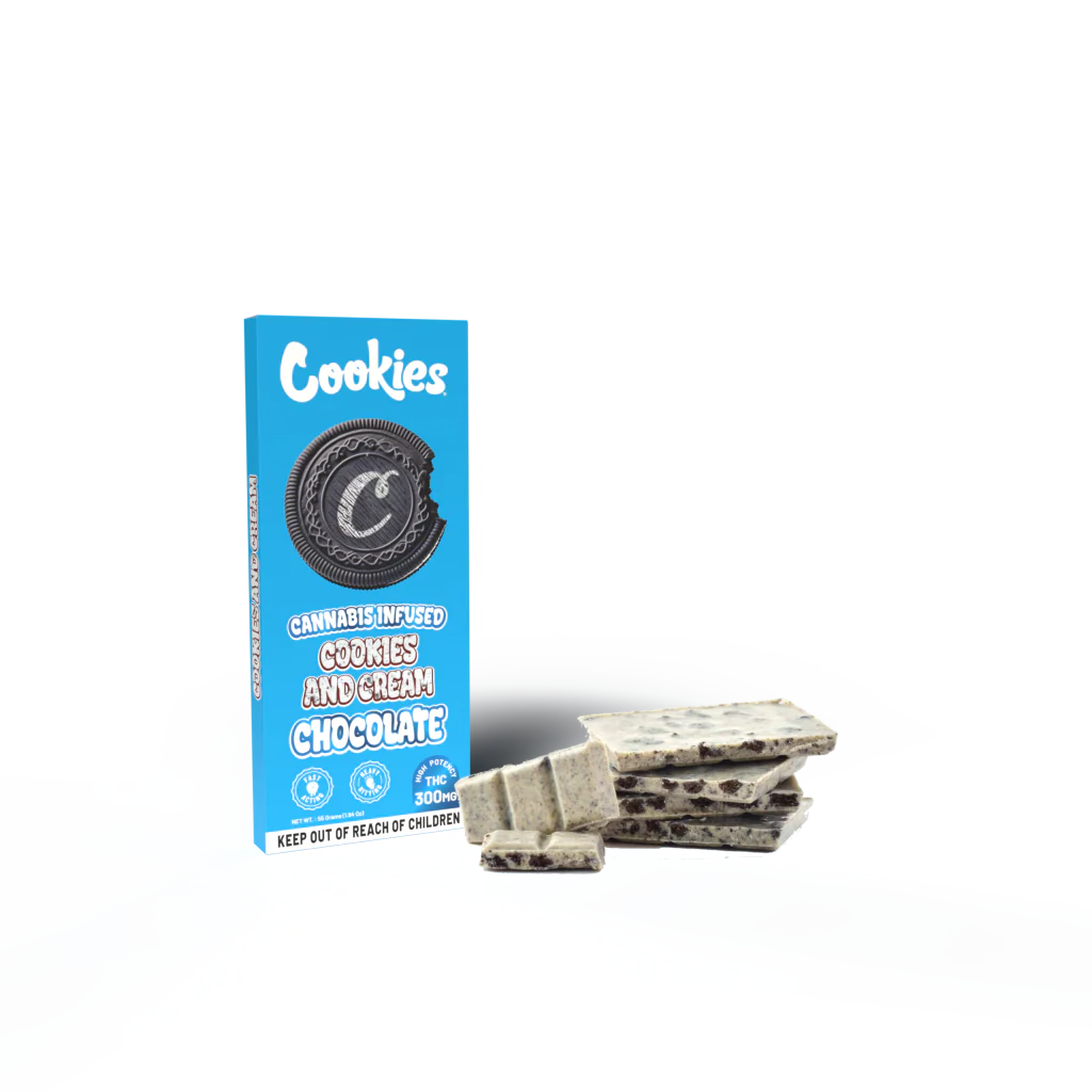 Cookies - Delta 9 Chocolate Bar 300mg - Cookies & Cream